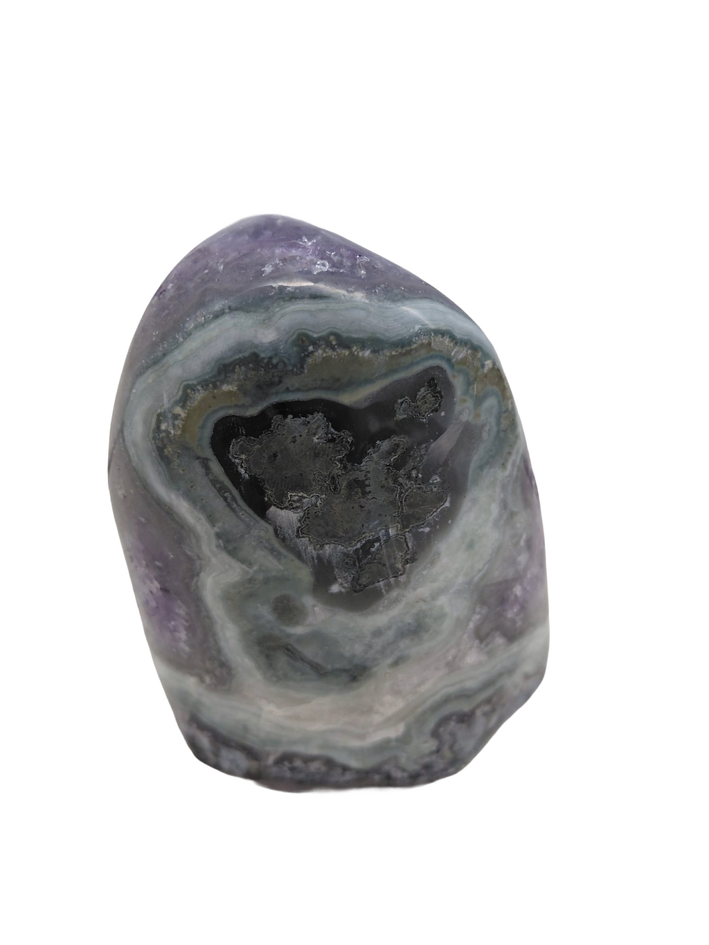 Amethyst Cut Base - Fully polished - 0.95 kg
