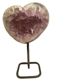 Amethyst Piece with Iron Base