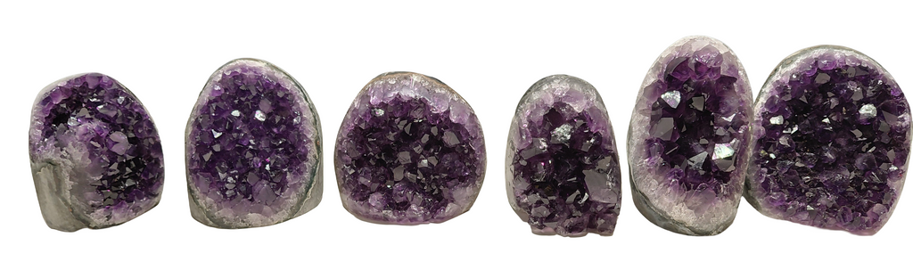 Amethyst Cut Base Medium - Lot of 6