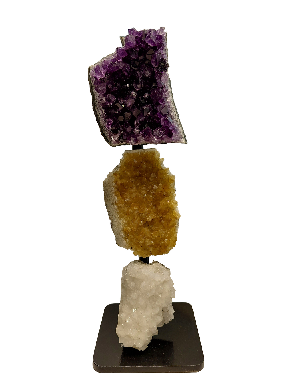 Amethys and Citrine Iron base mix