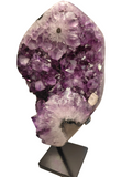 Amethyst Piece with Iron Base