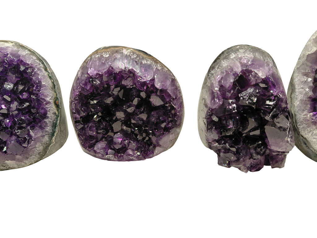 Amethyst Cut Base Medium - Lot of 6