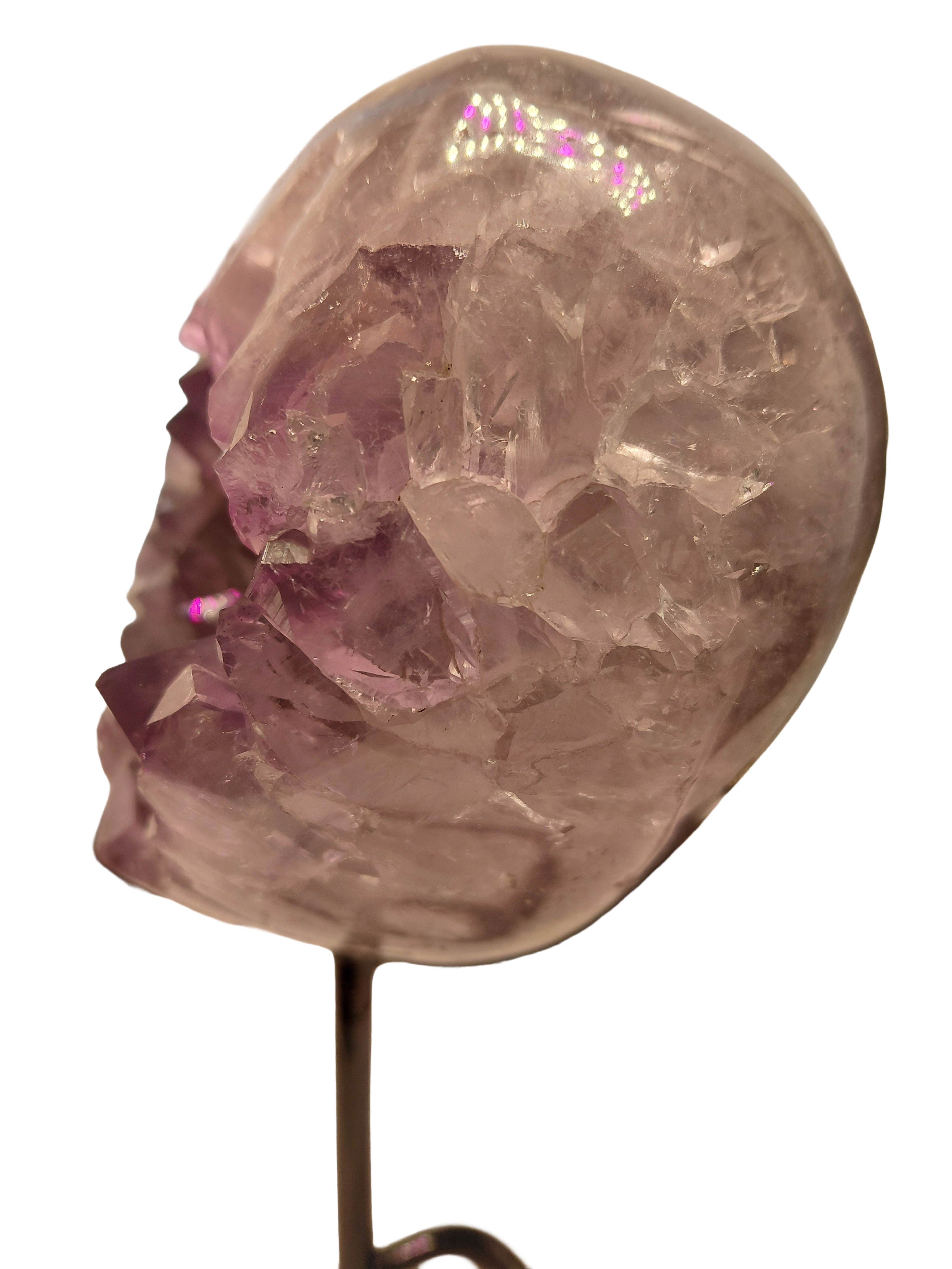 Amethyst Piece with Iron Base