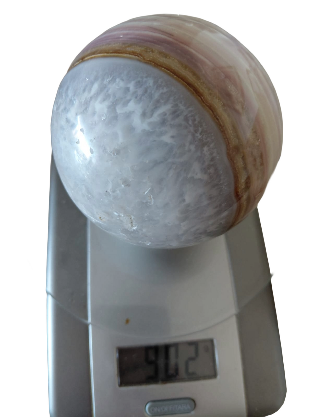 Quartz/Jasper Sphere - 0.9Kg
