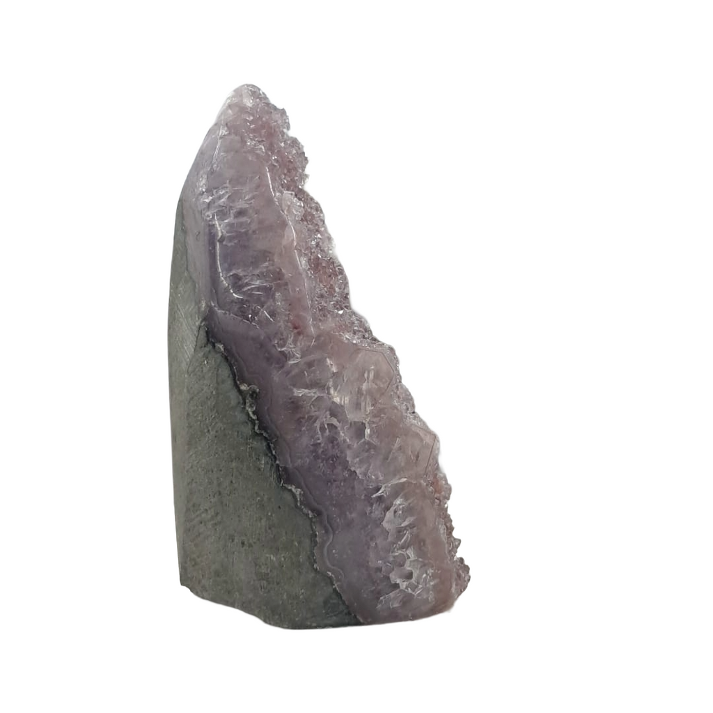 Exquisite Pink Sugar Amethyst – Slender Cut Base (0.35kg)