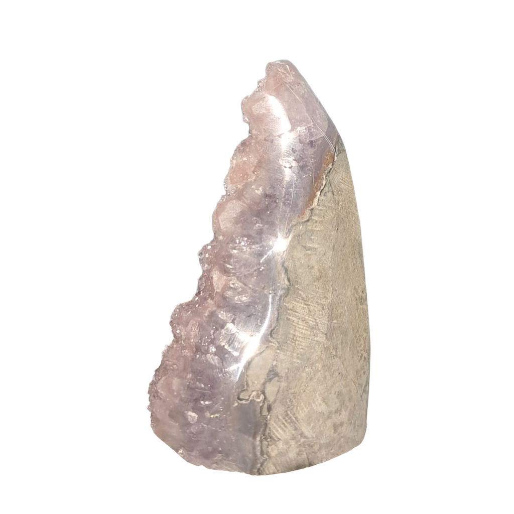 Exquisite Pink Sugar Amethyst – Slender Cut Base (0.35kg)